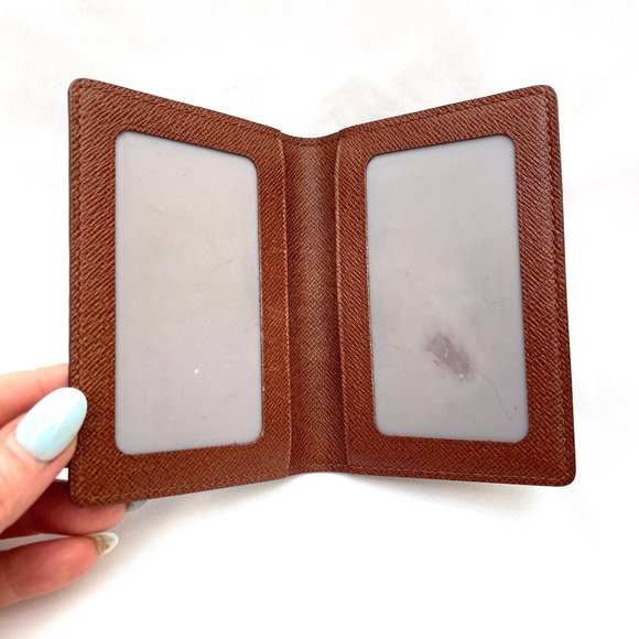 Auc Louis Vuitton Monogram ID /Pocket Organizer Business Card Credit Card wallet - Picture 13 of 13